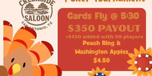 Thanksgiving Poker Event