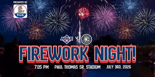 Fireworks Night Chelan PUD