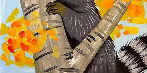 Paint and Sip: Peek a Boo Raccoon