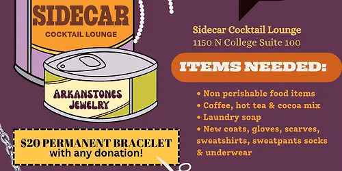 Bootleggers & Baubles VA Food Pantry Drive