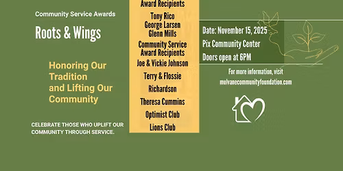 2025 Mulvane Community Service Awards
