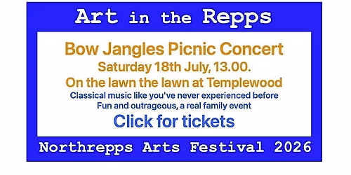 Bow Jangles Picnic Concert on the lawn at Templewood