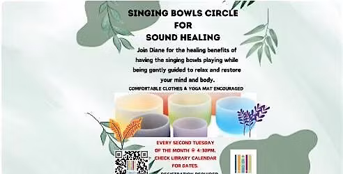 Singing Bowl Circle For Sound Healing
