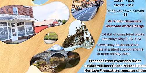 Pike Side En Plein Air - National Road Art Event