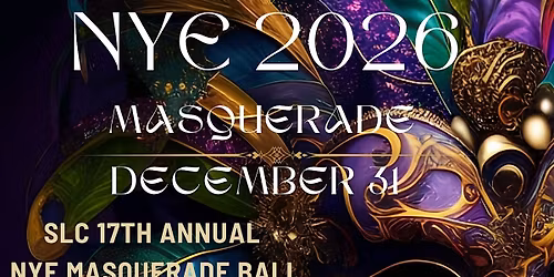 SLC 17th Annual New Year's Eve Masquerade Ball