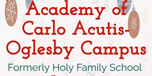 Academy of Carlo Acutis Vendor Fair