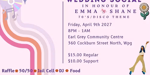 Wedding Social in Honour of Emma & Shane