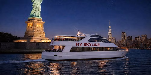 NYC Skyline and Statue of Liberty Harbor Lights Night Cruise (att)