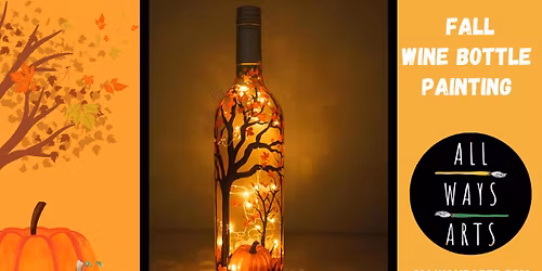 11\/11\/25- Wine Bottle Paint Night in Keene at Branch & Blade