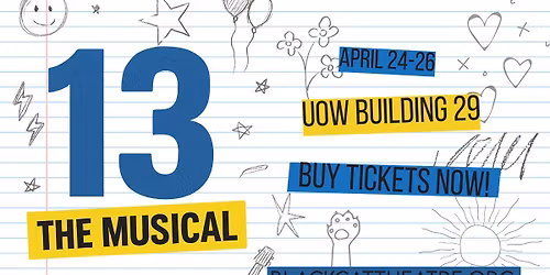 13 The Musical presented by Black Cat Theatre