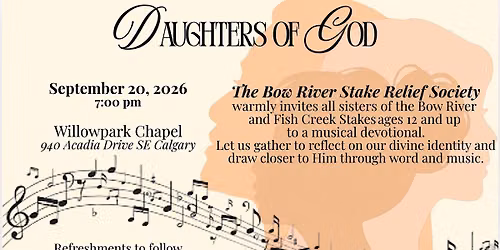 Daughters of God - Music and Reflection Event