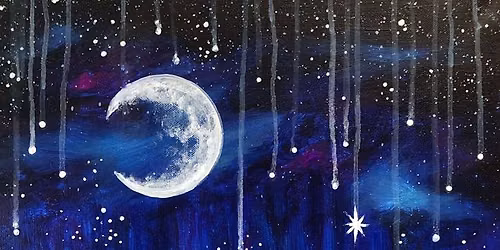 Cosmic Starfall-Paint Party