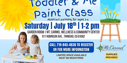 Toddler & Me Paint Class