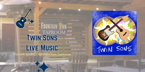 \ud83c\udfb6 Live Music Night with Twin Sons! \ud83c\udfb6