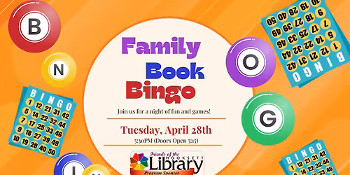 Family Book Bingo