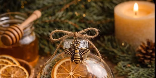Winter Blessings From The Hive: Botanical Ornament Workshop