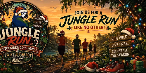 \ud83c\udf84\ud83c\udfc3\u200d\u2642\ufe0f Jingle Run at Twisted Parrot Luxury RV Resort \ud83e\udd9c\ud83c\udf34