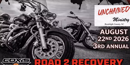 3rd Annual Road 2 Recovery Benefit Ride