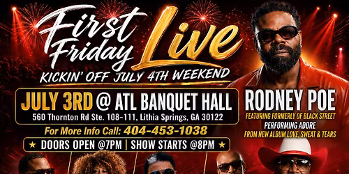First Friday live
