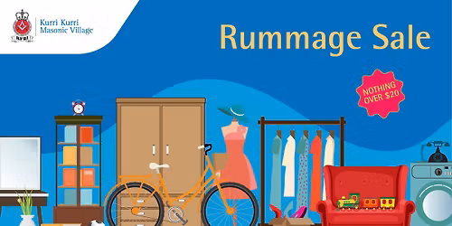 Rummage Sale at RFBI Kurri Kurri Masonic Village