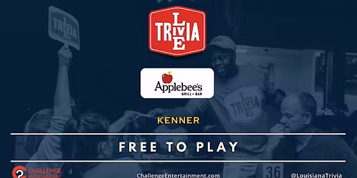 Monthly Live Trivia Nights at Applebee's - Kenner