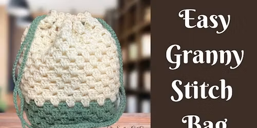 Easy Granny Stitch Crochet Bag - $25