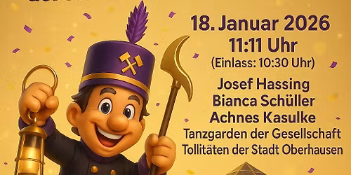 Prunkvoller Fr\u00fchschoppen der KG "Gl\u00fcck Auf" 2013 e.V.