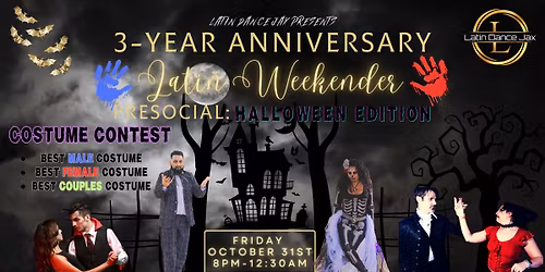 LDJ 3-Year Anniversary Pre-Social: Halloween Costume Party!
