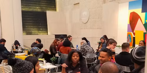 CHG: Olympic Tower Atrium\u2014MBTI Mingle\/Afterparty H: \u00a5, Margarita-INFP, Mike-INFJ