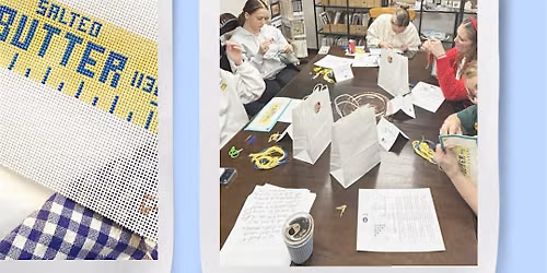 JUNE  Needlepoint 102: Learn Basketweave