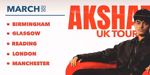  Akshath Acharya \u2013 DEBUT UK TOUR | LIVE IN GLASGOW 
