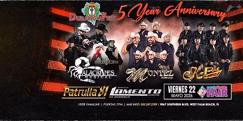 DURANGO FEST EN WEST PALM BEACH                                                                               