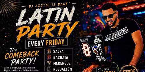 Latin Party - FRIDAY'S