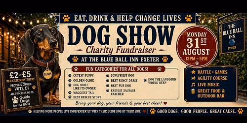 Blue Ball Dog Show