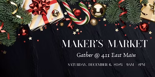 Holiday Maker's Market at Gather in Downtown Wise, Virginia