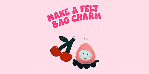 Make a felt bag charm