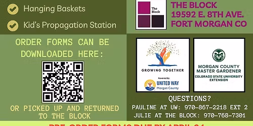 Plant Sale Fundraiser 