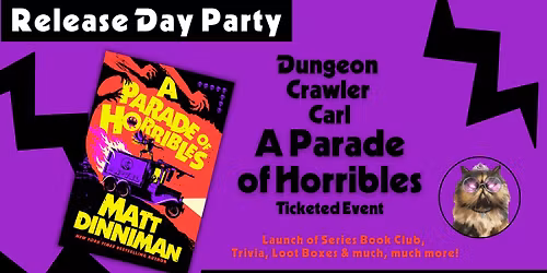  Dungeon Crawler Carl RELEASE DAY PARTY! 