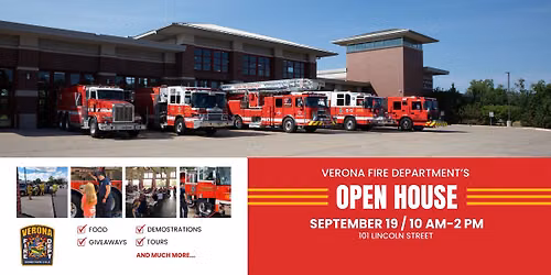 Verona Fire Department Open House