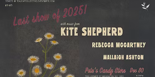 Kite Shepherd \/ Rebecca McCartney \/ Mallaigh Ashton