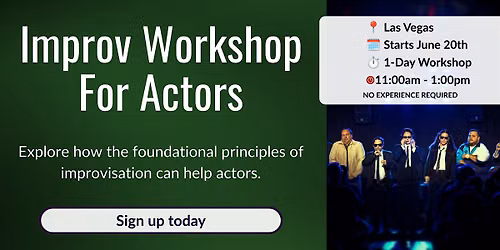 Improv Workshop for Actors - Level Up Your Acting!