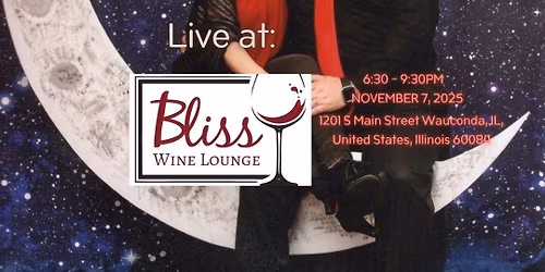 The JnR Experience debut at Bliss Wine Lounge! \ud83c\udf77\ud83c\udfb6 This is gonna be great!!
