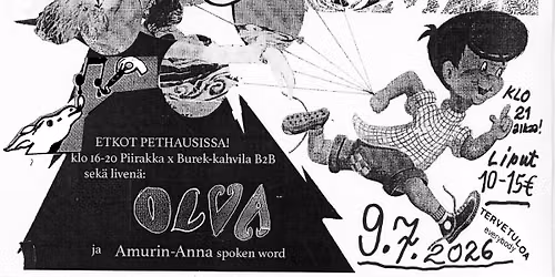 PETHAUS 3v! Jukka Nousiainen & Sini Suvanto Duo, Dark Bottle, Euro-Kalevi Show, Fj\u00e4len Grim