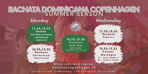 Bachata Solo - body movement and footwork - Summer season