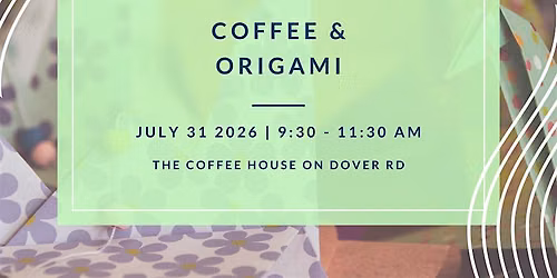 Coffee & Origami