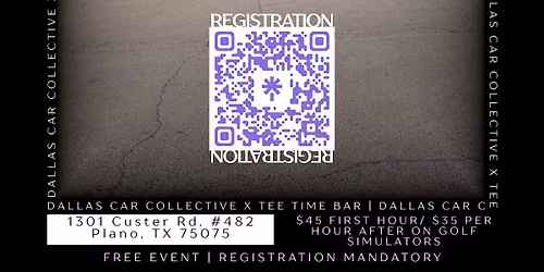Dallas Car Collective x Tee Time Bar & Club: 9\/19 The Summer Series