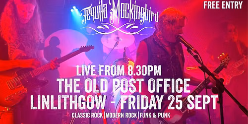 Tequila Mockingbird live at The Old Post Office