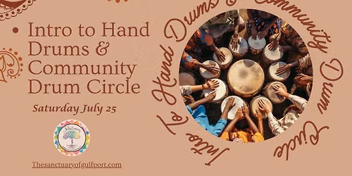 Intro to Hand Drum & Community Drum Circle