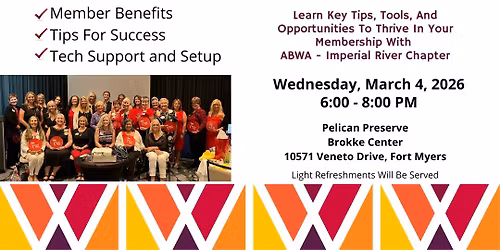 ABWA Imperial River Orientation in person