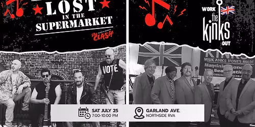 Clash and Kinks at Garland Garage